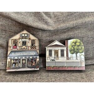 Brandy Wine Woodcrafts Shelf Sitters Watchmans Cottage And Ruthies Gift Shop